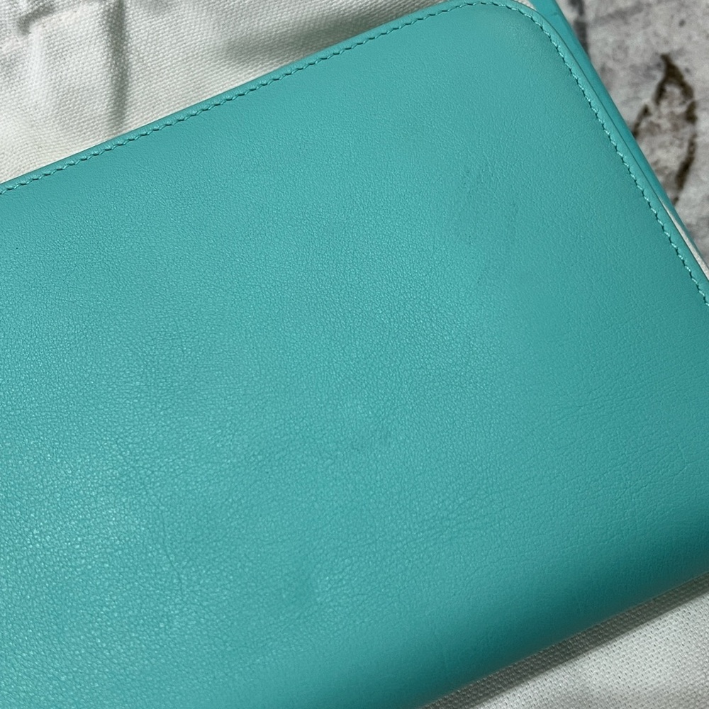 Tiffany & Co. XL leather zipper wallet - Picture 5 of 15
